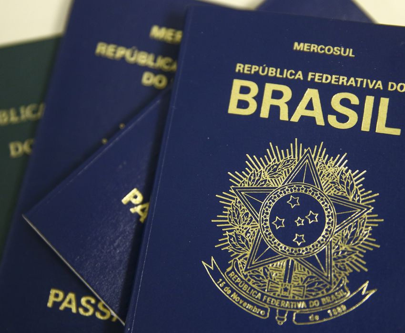 Passaporte brasileiro.